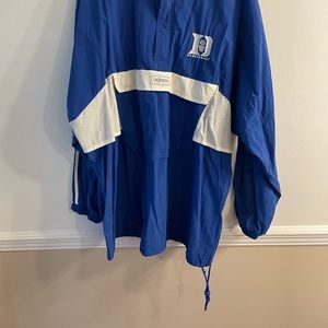 Duke Basketball XL Jacket , the draw string worn